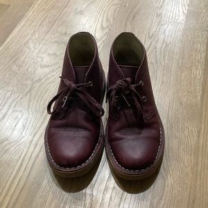 L.L. Bean Women’s Brown Stonington Chukka Leather Preppy Lace Up Ankle Boots